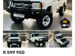 For sale 2016 Toyota Land Cruiser 79 4.0 V6 