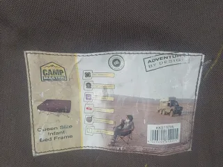 For sale Camp Master Queen size stretcher