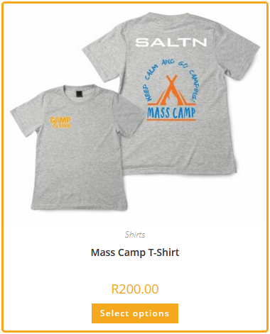 Mass Camp T-Shirt Order